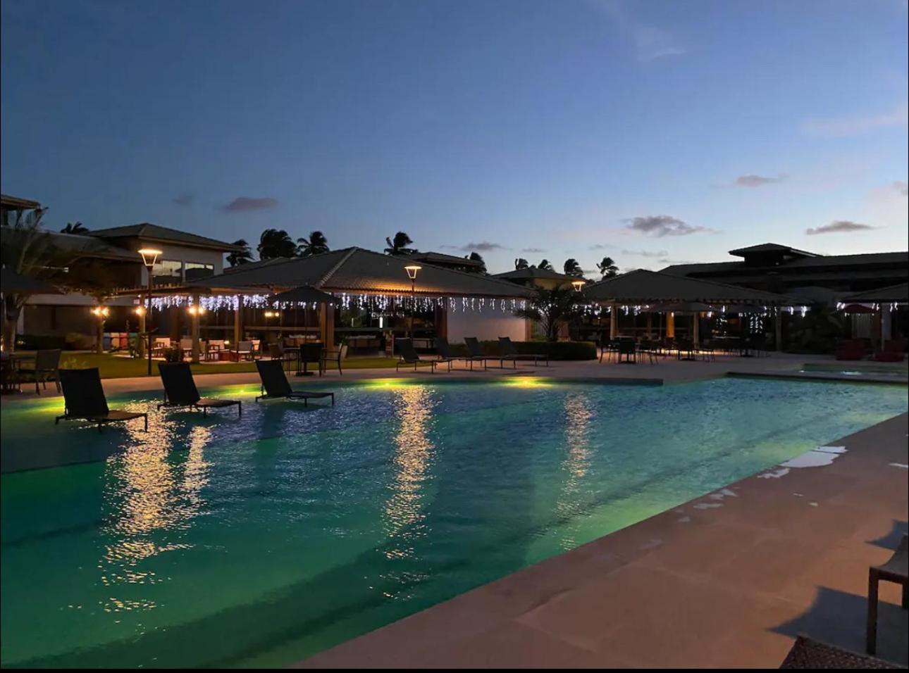 Maravilhoso Garden Imbassai Pe Na Areia Bahia Litoral Lejlighed Eksteriør billede